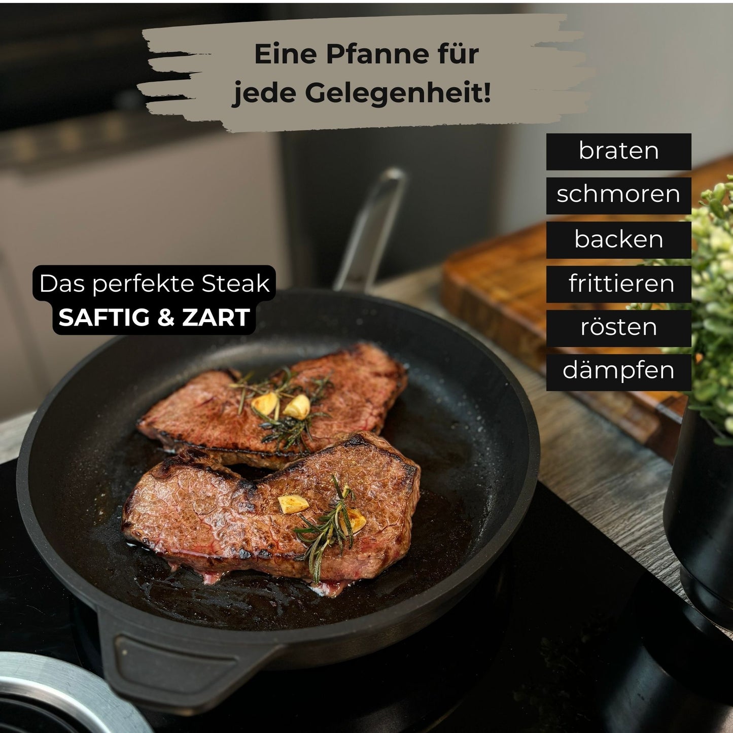 TLESS® Premium Bratpfanne Made in Germany